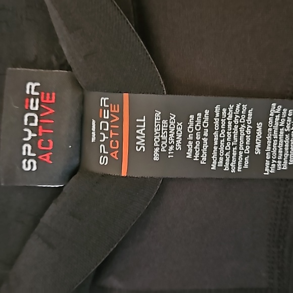 Spyder Mid Weight Baselayer Men Small - Picture 4 of 4